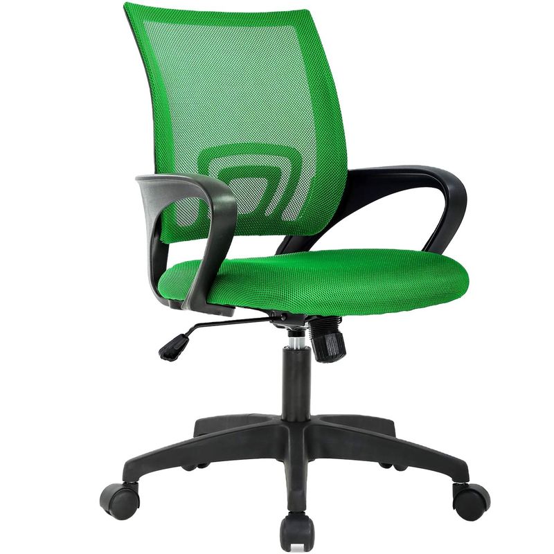 ALINUNU Navy Green Mesh Computer Chair Die ideale Wahl für Führung und Home Office