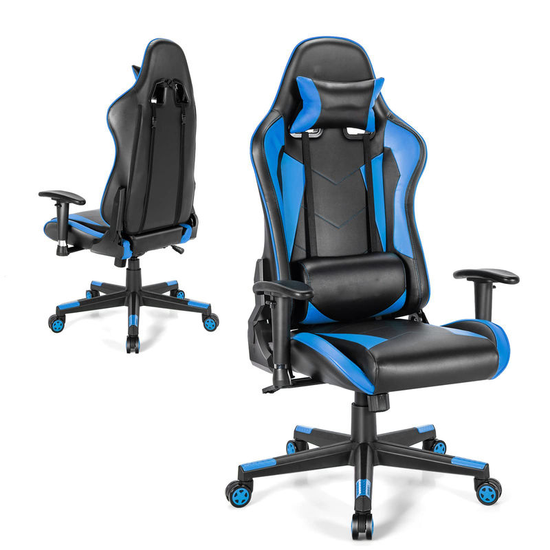 ALINUNU Anpassbares Geheimlabor Ergonomischer Renncomputer Videospielstuhl für das Home Office