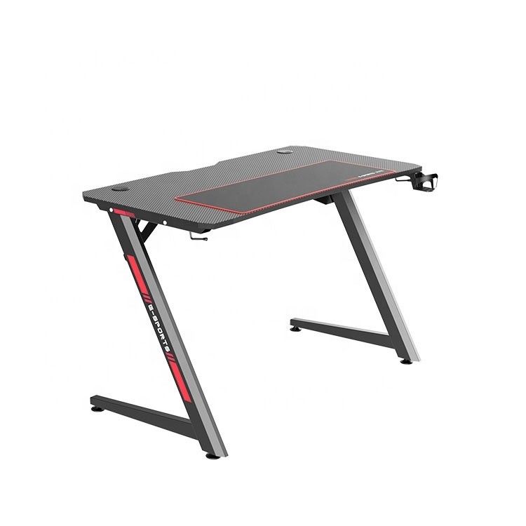 Z Gaming Desk Computertisch mit RGB-Led-Atmungsschein für den Arbeitsplatz zu Hause
