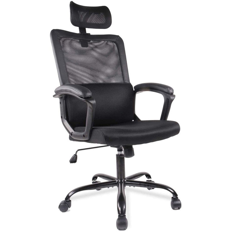 Ergonomischer Computerstuhl für Heim- und Büroarbeiten mit individueller Farbe und rotierendem Rollen