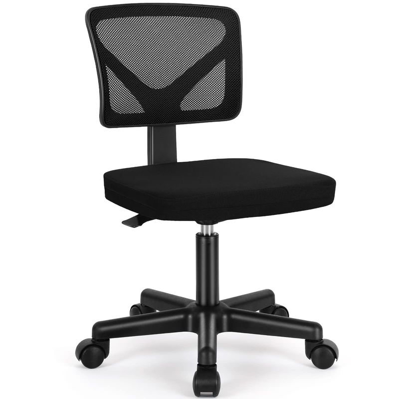 Ergonomischer Schreibtisch und Stuhl mit Lendenkissen in individueller Farbe