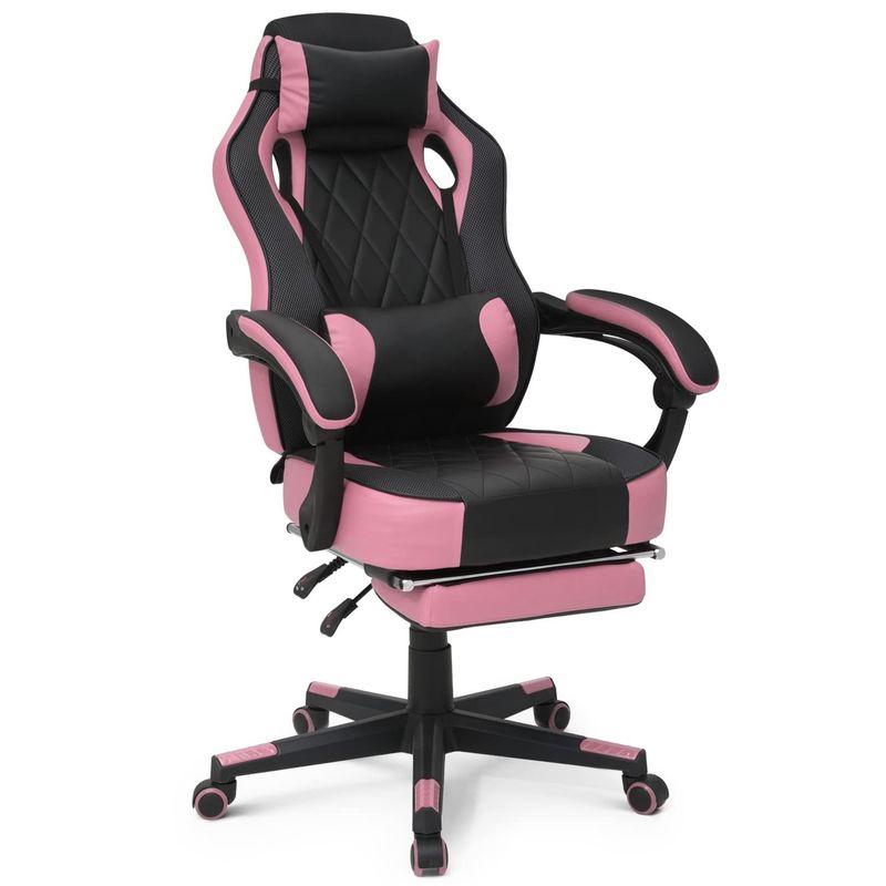 ALINUNU Racing Style PU-Leder-Spielstuhl mit individueller Farbe und ergonomischem Design