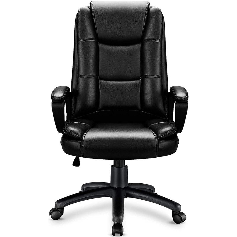 Verstellbarer Bürostuhl mit Lendenstütze Produktgrößen 23,82&quot;D x 24,53&quot;W x 46,4&quot;H