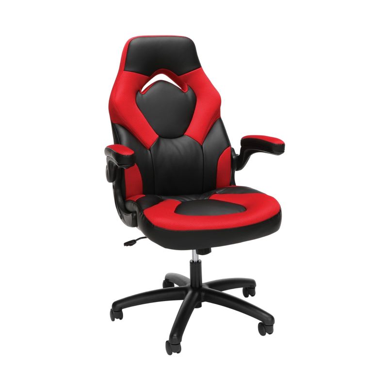 360-Schwenk-Spielstuhl ALINUNU Racing-Stil Hochrücken PC-Computer-Schreibtisch mit Kopfstütze