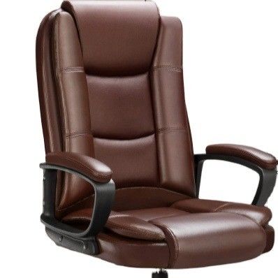 High Back Computer Chair Braun 400 LBS Große und hohe Führungskräfte Executive Chair für Büro