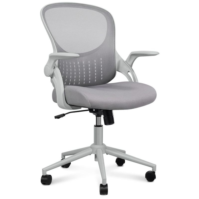 Postverpackung Y Ergonomische Maschen-Computer-Schreibtischstuhl mit Lendenunterstützung und Flip-up-Arme