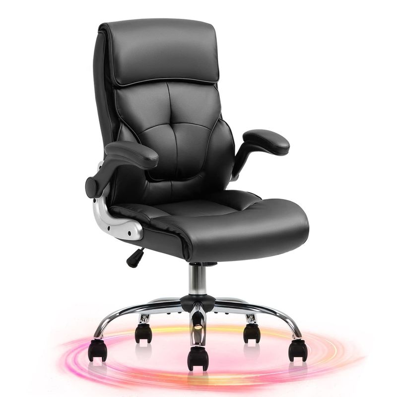 angepasster Farb-Hoch-Rücken-Liftsessel Linnen Stoff Executive Office-Sessel für das Home Office